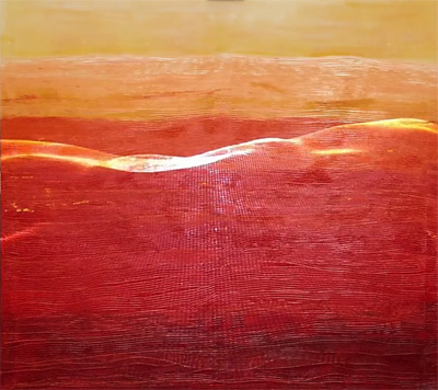Foto Solo deserto - Quadro con proiezione